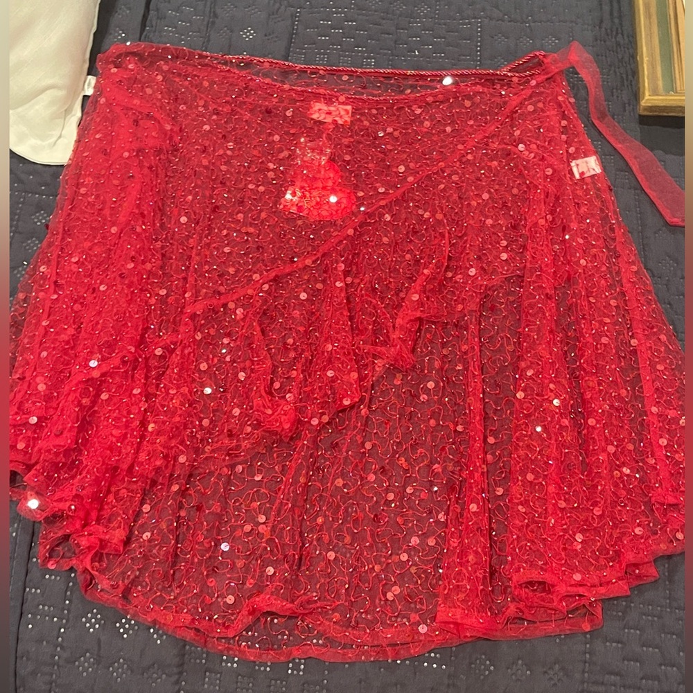 Dyspnea Pinot noir red ballerina skirt! BNWT! Great for raves & festivals!